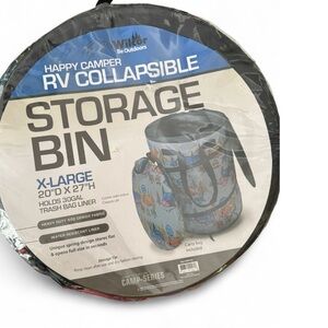 Happy Camper RV Collapsible Storage Bin